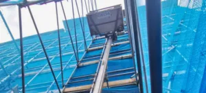 Scaffold Hoist at Kings Gardens